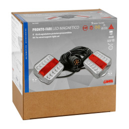 Pronto-Fari - Kit di segnalazione LED posteriore magnetico preassemblato - 12V | Topgear.it