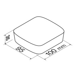 Pronto-Fari - Kit di segnalazione LED posteriore magnetico preassemblato - 12V | Topgear.it