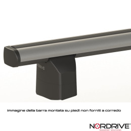 Kargo Rack System - Barra portatutto in alluminio - Lunghezza 115 ÷ 180 cm | Topgear.it