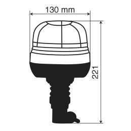 RL-9 - Lampada emergenza LED a 3 funzioni - 12V/24V | Topgear.it