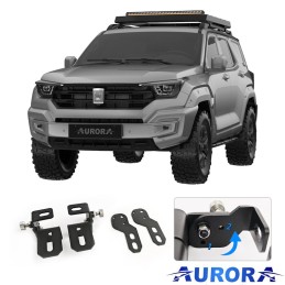 Staffa ribaltabile manuale per barra led | TOPGEAR.IT