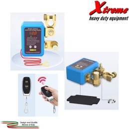 Stacca batteria con telecomando 12V/24V 240A con voltmetro LED | TOPGEAR.IT
