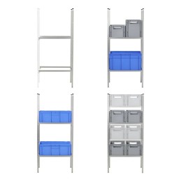 Sistema in alluminio per allestimento del garage nel camper – kit estensione con supporti e traverse | TOPGEAR.IT