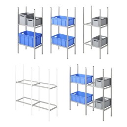 Sistema in alluminio per allestimento del garage nel camper – kit estensione ripiani | TOPGEAR.IT