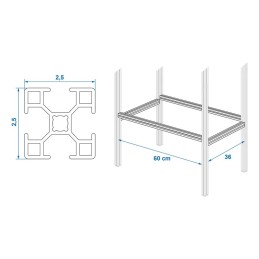 Sistema in alluminio per allestimento del garage nel camper – kit estensione ripiani | TOPGEAR.IT