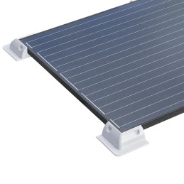Supporti angolari bianchi /neri per pannello solare - set 4 pz | TOPGEAR.IT