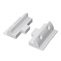Supporti centrali bianchi / neri per pannello solare - set 2 pz | TOPGEAR.IT