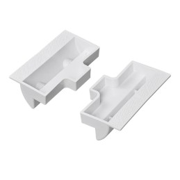Supporti centrali bianchi / neri per pannello solare - set 2 pz | TOPGEAR.IT
