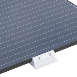 Supporti centrali bianchi / neri per pannello solare - set 2 pz | TOPGEAR.IT