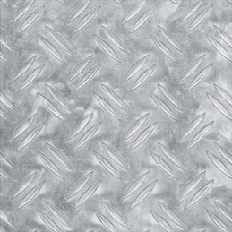 Lamiera in alluminio mandorlato 250x500x1,5 mm | Topgear.it