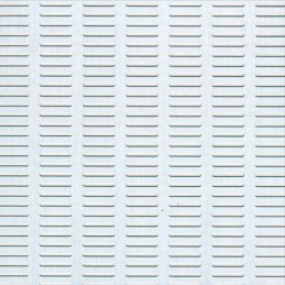 Lamiera in alluminio preforata 250x500 mm | Topgear.it
