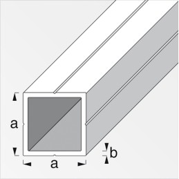 Profilato quadrato - 250 cm (NON SPEDIBILE, SOLO RITIRO IN SEDE) | Topgear.it