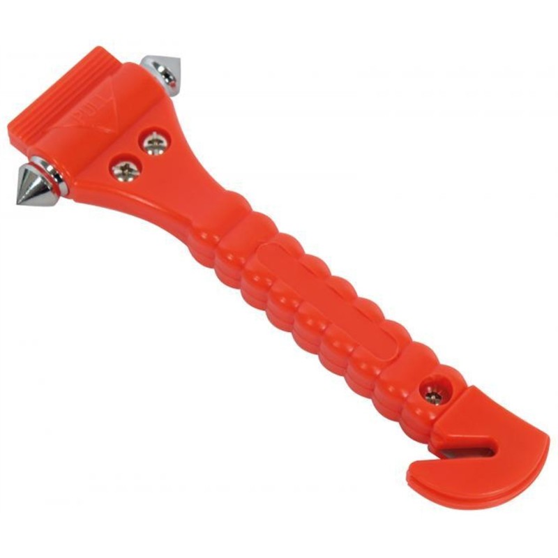 Martelletto d'emergenza rompivetro con tagliacintura | Topgear.it