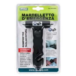 Martelletto d'emergenza rompivetro con tagliacintura | Topgear.it
