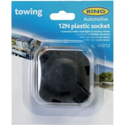 Presa elettrica per gancio di traino a 7 poli con spegni retronebbia - Plastica | Topgear.it