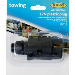 Spina elettrica per gancio di traino a 7 poli - Plastica | Topgear.it