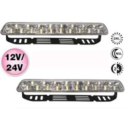 Luci DRL / NSL 18 led omologate | Topgear.it