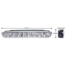 Luci DRL / NSL 18 led omologate | Topgear.it