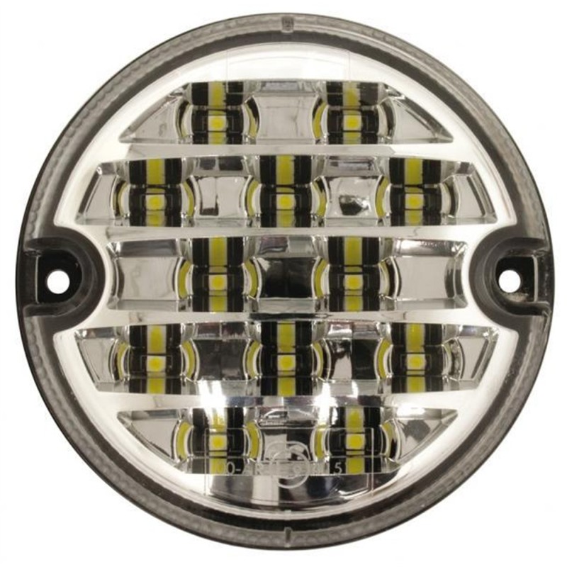 Fanale a led 12-24V 95 mm Retromarcia - Trasparente | Topgear.it