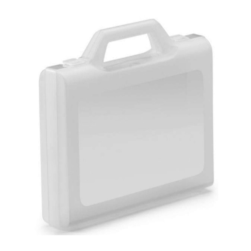 Valigetta bianca rigida in polipropilene 365x310x78 mm | Topgear.it