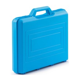 Valigetta blu rigida in polipropilene 400x330x100 mm. | Topgear.it