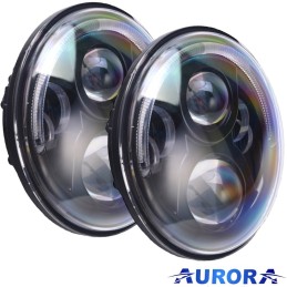 Fari a LED + Angel Eyes 3360/3450 Lumens - Omologati | Topgear.it