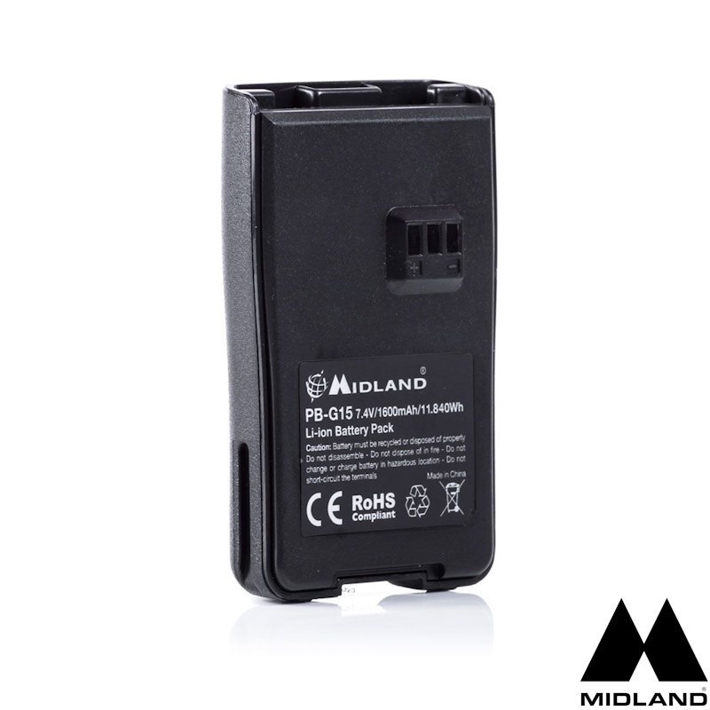 Batteria Ricaricabile Radio Midland Arctic / G15 / G18 | Topgear.it